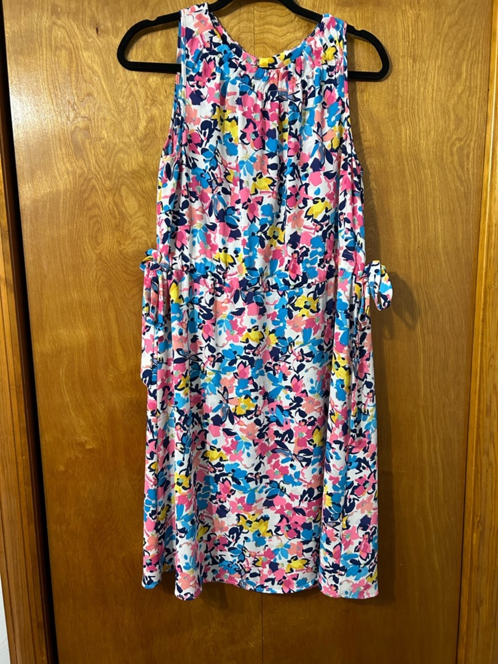 Juicy Couture Floral Sundress in Pink, Blue & Yellow